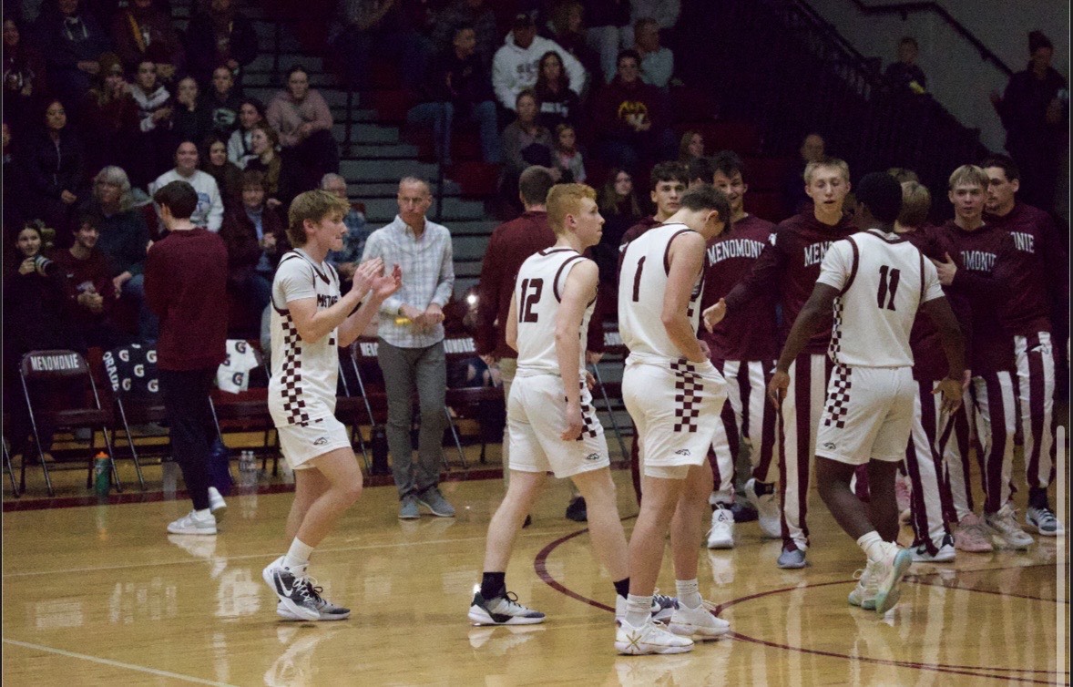The Menomonie Mustangs overcome La Crosse Central on the first game of the season by 63-44