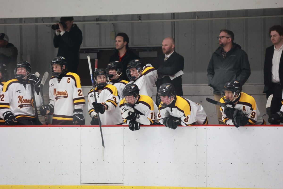 Mustangs’ Boys Hockey Senior Night